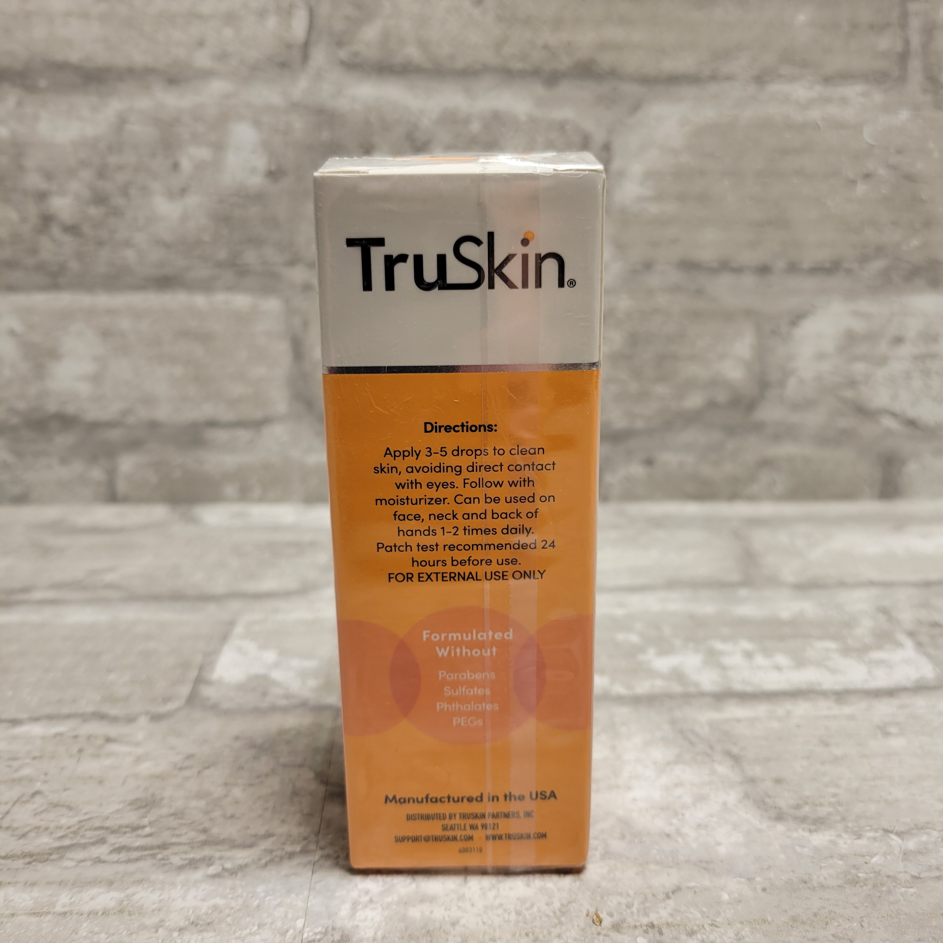 TruSkin Vitamin C Serum for Face, anti Aging Serum with Hyaluronic Acid, 1 Fl Oz (8095338201326)